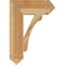 Ekena Millwork Legacy Arts & Crafts Rough Sawn Bracket, Western Red Cedar, 6"W x 20"D x 28"H BKT06X20X28LEC03RWR - alternate 3